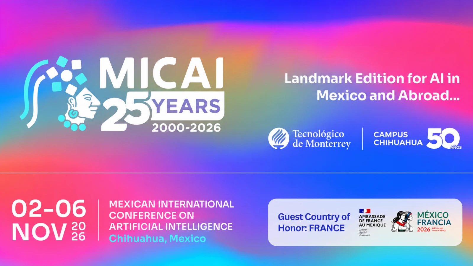 MICAI 2026 — Conferencia Mexicana Internacional de Inteligencia Artificial