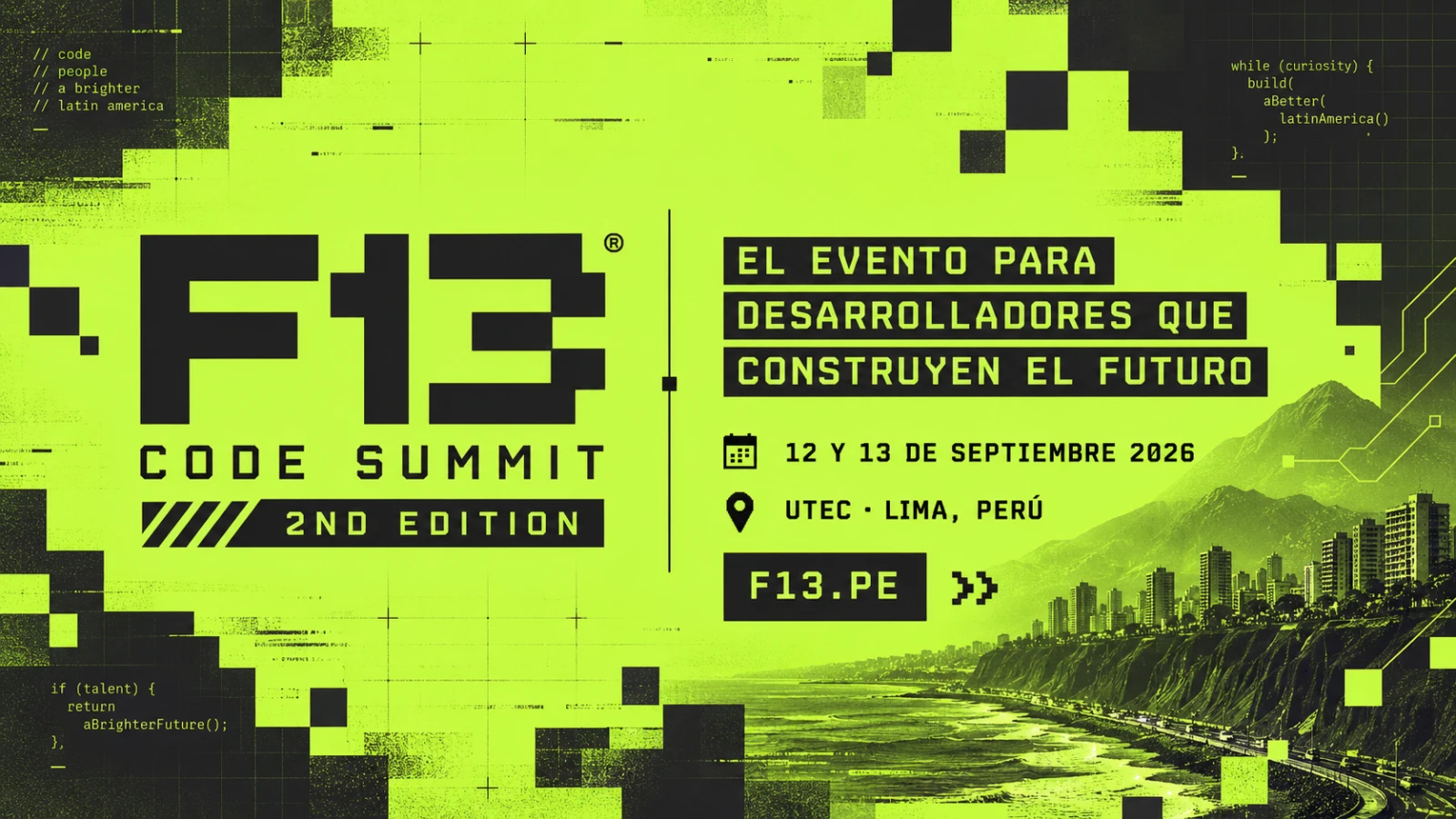 F13 Code Summit 2da Edition